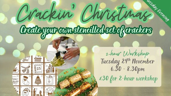 Adults 'Crackin Christmas' 2-Hour Workshop Tuesday Evening