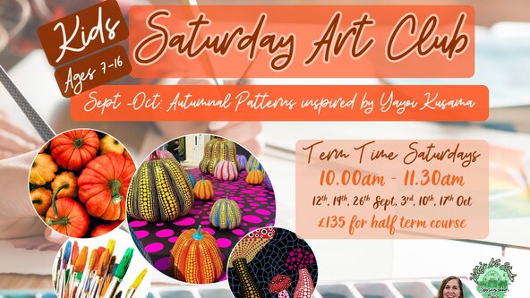 Kids (7-16) Saturday Art Club 'Autumnal Patterns'