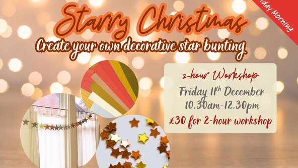 Adults 'Starry Christmas' 2-Hour Workshop Friday Morning