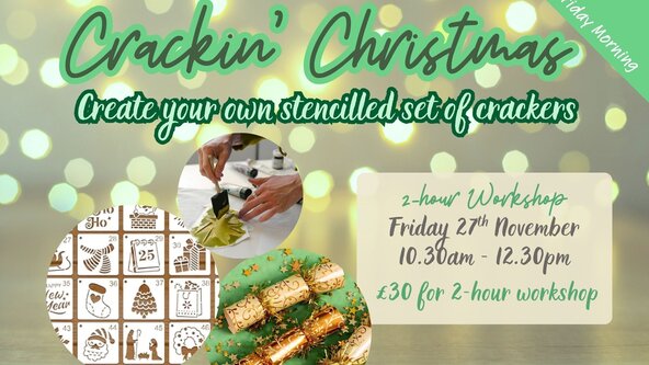 Adults 'Crackin Christmas' 2-Hour Workshop Friday Morning