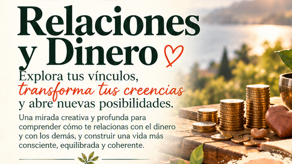 Taller de Crecimiento Personal : RELACIONES Y DINERO 