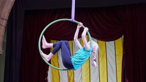 Wednesday Youth Aerial - Autumn Term Sept-Oct 2026 at Greentop Community Circus
St Thomas Building
74 Holywell Road
Sheffield
S4 8AS