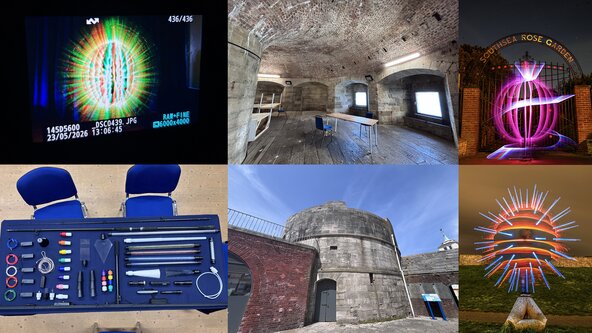 Round Tower Light Painting Workshop