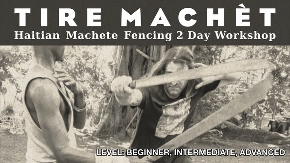 Tire Machèt Workshop with Michael Rogers