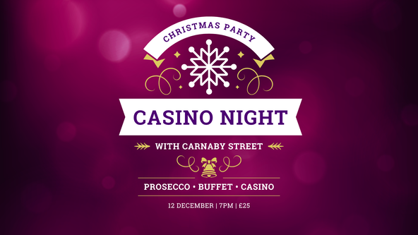 Christmas Casino Night with Carnaby Street