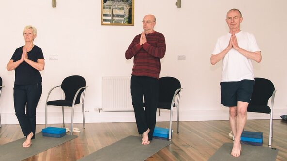 Gentle Chair Yoga - Wed aft- Katya