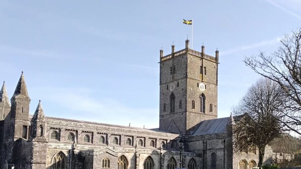 Tour of Rarely Seen parts of St Davids Cathedral 