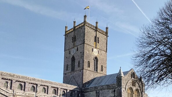 Tour of Rarely Seen parts of St Davids Cathedral 