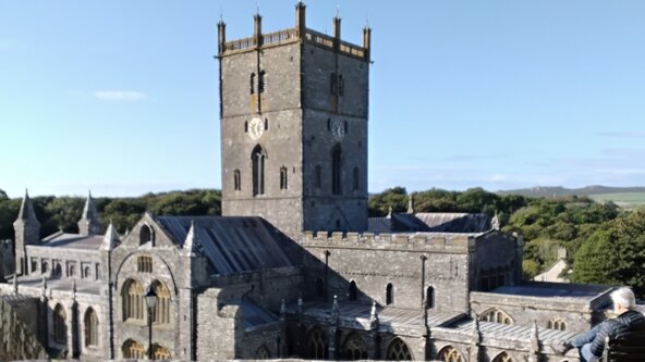 Tour of Rarely Seen parts of St Davids Cathedral 