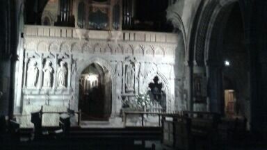 Tour of Cathedral as part of Drysau Agored / Open Doors programme of events around Cathedral