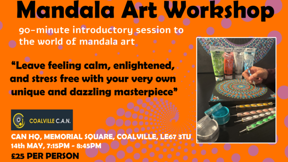 Mandala Art Workshop with Deelightful Dots