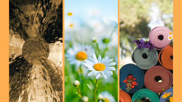 Thursday Evening - Summer Solstice Yoga & Gong Bath - Taff Meadow Treforest 