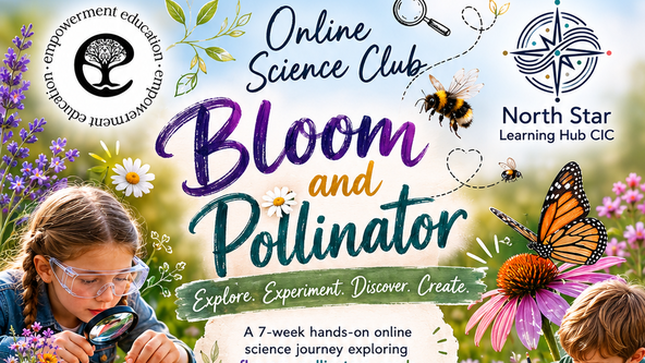 Science Club:  BLOOM & POLLINATE (Online)