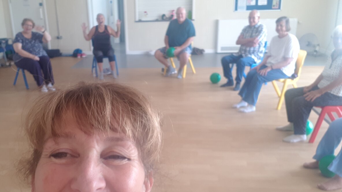 SASSY Seated Active Strong Social Exercise Class!