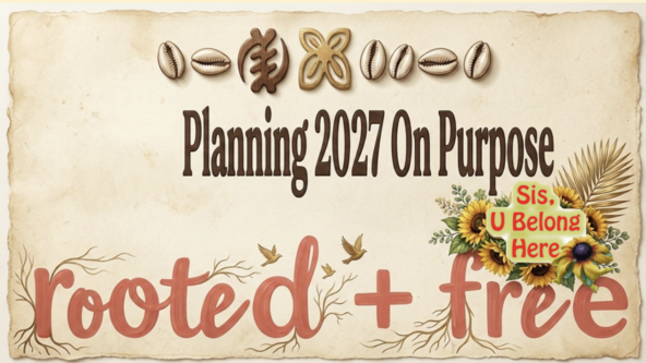 Planning 2027 On Purpose 💜