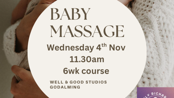 EXTRA- Godalming Nov/ Dec Baby Massage - 6wk course
