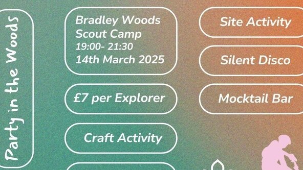 Explorer Party in the woods