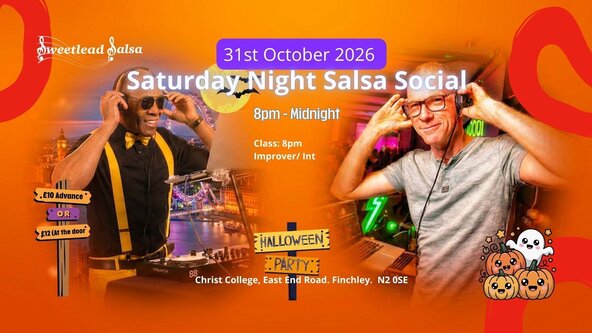 Sweetlead Saturday Salsa Social (Halloween Special)
