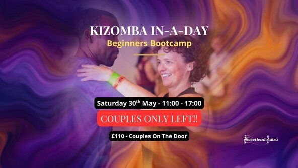 Kizomba In-a-Day Bootcamp -ONLINE BOOKING NOW CLOSED