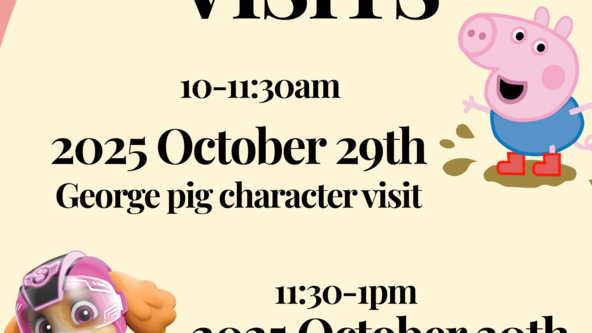 Character visit! Mixed Age Gym Session (90 minutes) George Pig!