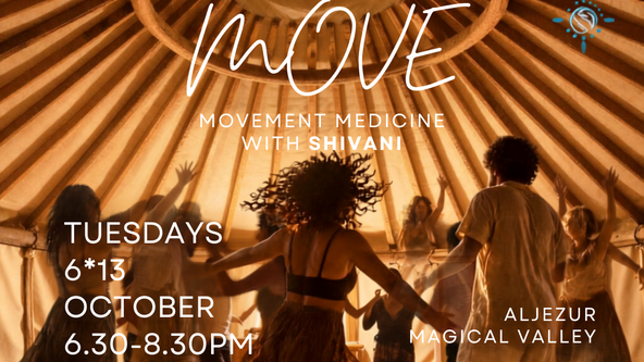 MOVE Aljezur - Movement Medicine with Shivani