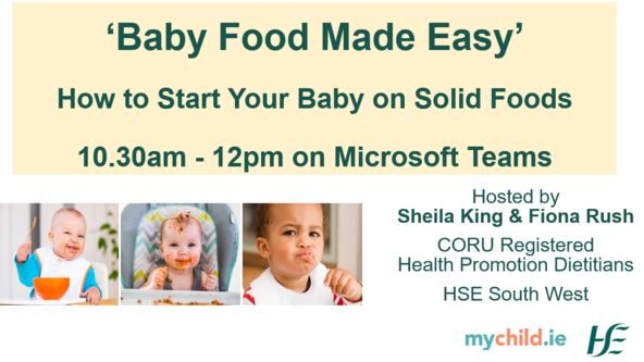 Baby Food Made Easy Webinar