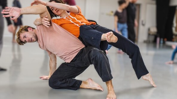 Contact Improvisation Class with Lewis Wilkins, followed by Jam