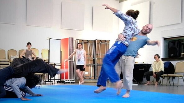 Contact Improvisation Class with Donald Clark and Justin, followed by Jam