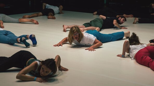 Contact Improvisation Class with Caroline Waters "Skills for Jamming", followed by Jam