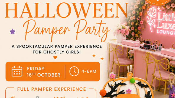 🎃🎃HALLOWEEN PAMPER PARTY🎃🎃