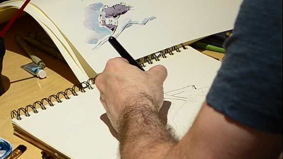 Atelier dessin avec modèle vivant du 11 octobre 2026