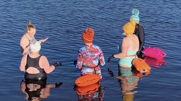 Saturday Winter Swimming Cold Club