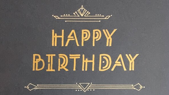 Art Deco Geometric Lettering and Design