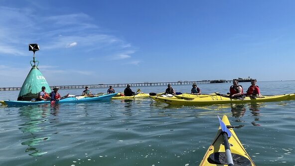 Sea Kayaking Day Trip: Two Tree Island to Southend (and back) - Adult