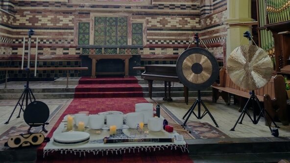 Sound Healing @ The Chapel Parc Dewi Sant Monday 25th August 10am - 11am | 11:30am - 12:30pm