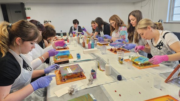 Fluid Art for Mindfulness - Kirkcaldy 