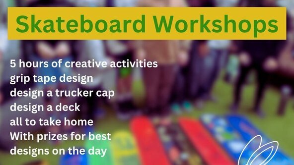 Half Term Creative Workshop (w. free deck + grip tape + cap)