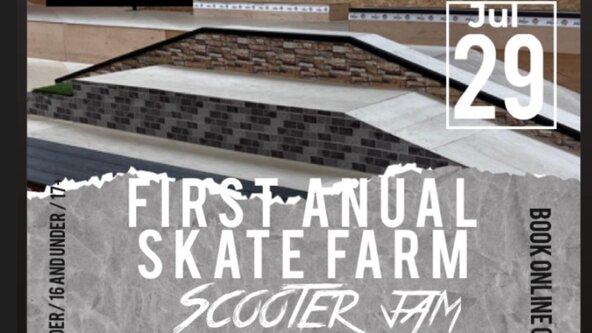 Skate Farm Scooter Comp 2025 under 12