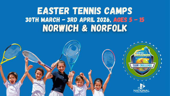 Cringleford Tennis Camp - Easter (5 - 10 years)