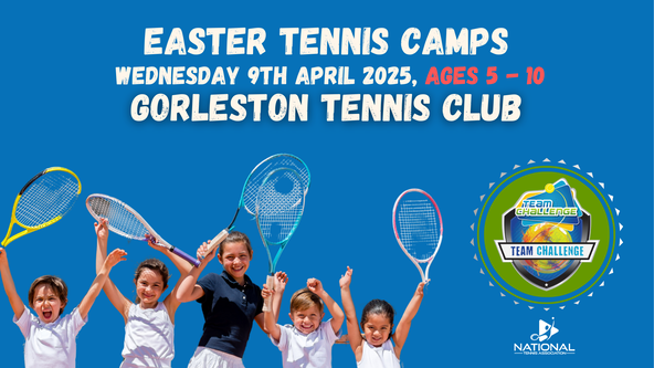 Gorleston Tennis Camp - Easter (5 - 10 years)
