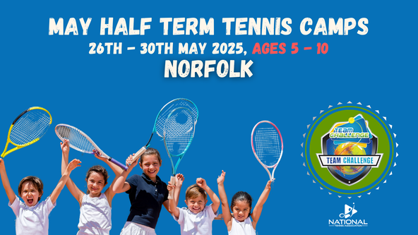  Gorleston Tennis Camp - May Half Term (5 - 10 years)