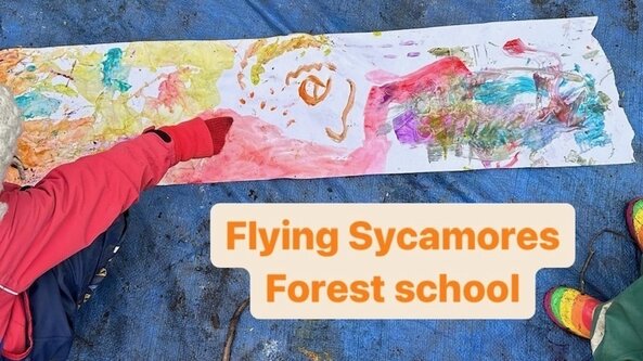 Good Shepherd Studio forest school sessions Tuesdays 