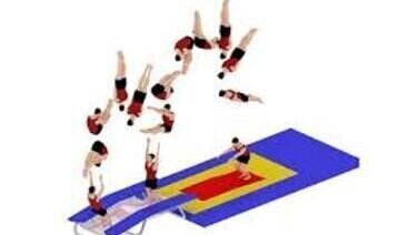 WDMT4 Double Mini Trampoline [DMT]