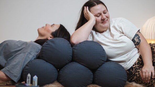 SETTLE YOURSELF DOWN: a sound + slow yoga series