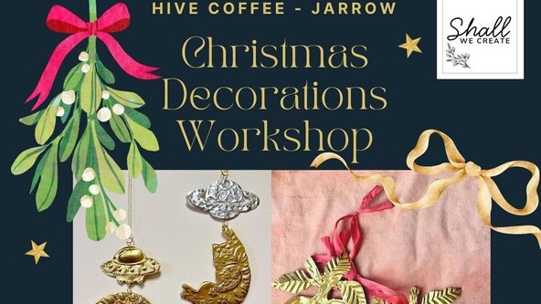 🎄Hive Coffee - Christmas Hanging Decoration Workshop🎄