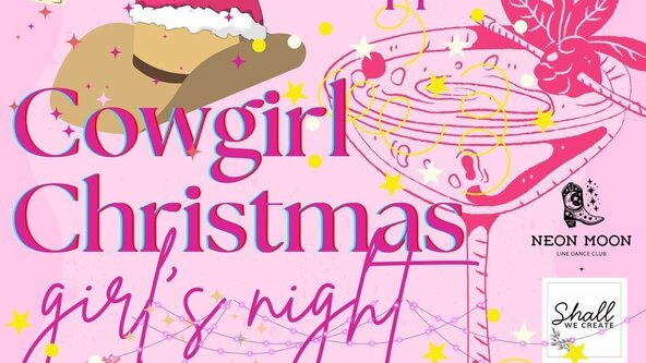 Cowgirl Christmas Girls Night Out - Consett Rugby Club