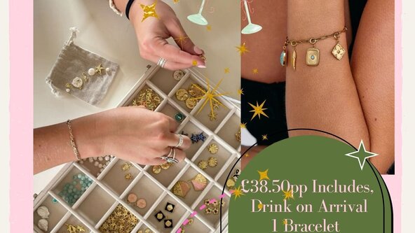 Sip, Select & Style, Adults Lux Charm Bracelet Workshop - Black Horse Beamish