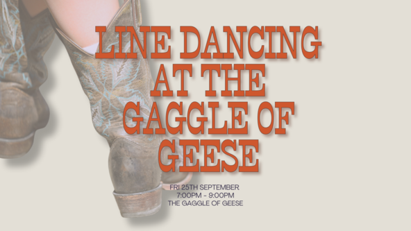 FREE Line Dancing Social @ The Gaggle of Geese 