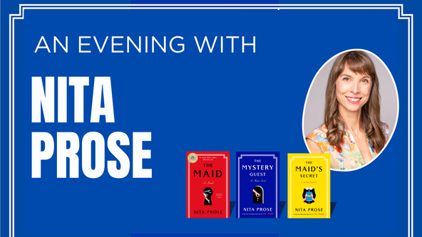 An evening with best-selling author Nita Prose