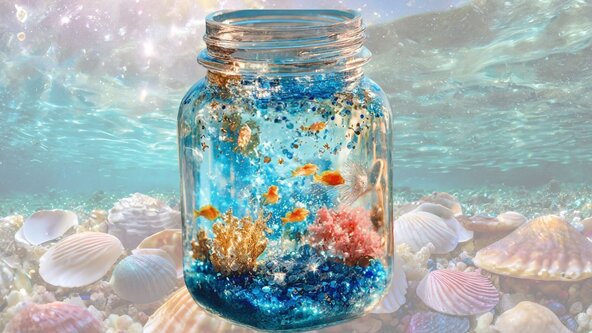 L'océan dans un bocal / Ocean in a jar (Embrun)